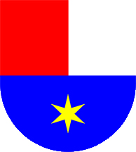 Grb Međimurske županije je oblika polukružnog štita u donjem dijelu i kvadratni u gornjem dijelu. Podijeljen je jednom vodoravnom i jednom okomitom podjelom na tri dijela. Gornji lijevi dio je crvene boje, a gornji desni dio bijele boje. Donji dio grba u kojem se nalazi žuta šesterokraka zvijezda, je plave boje.