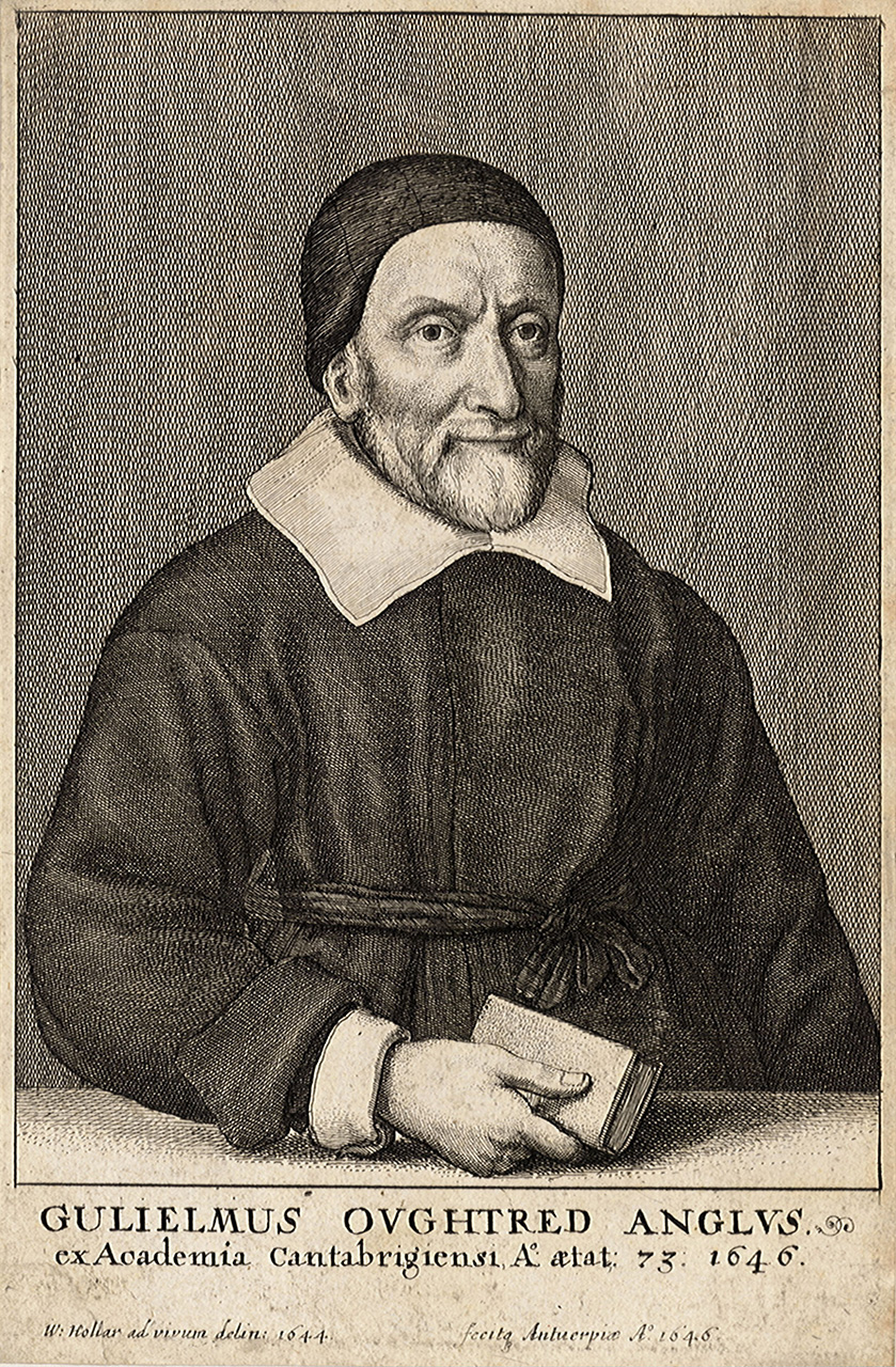 Godine 1614. John Napier (1550. – 1617.) pronalazi logaritme i objavljuje prve logaritamske tablice, a 1622. godine William Oughtred (1574.  – 1660.) i Edwin Gunter (1581. – 1626.) izrađuju cirkularno logaritamsko računalo.