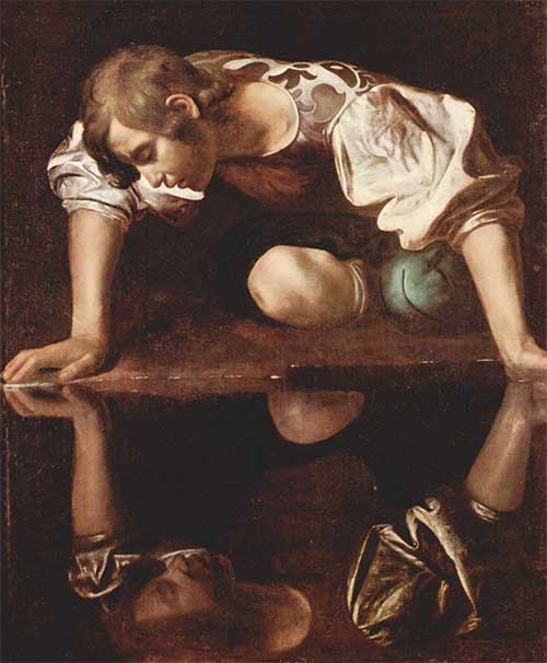 Narcis (Caravaggio, 1594.).
