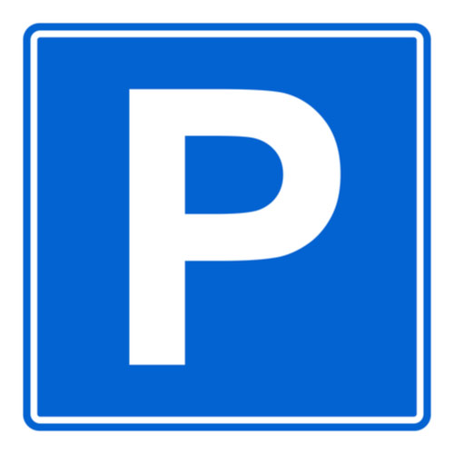 Prometni znak za parkiralište.