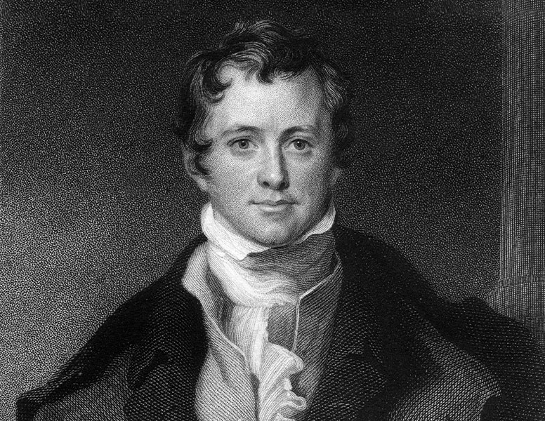 Na fotografiji je Humphrey Davy, kemičar i fizičar.