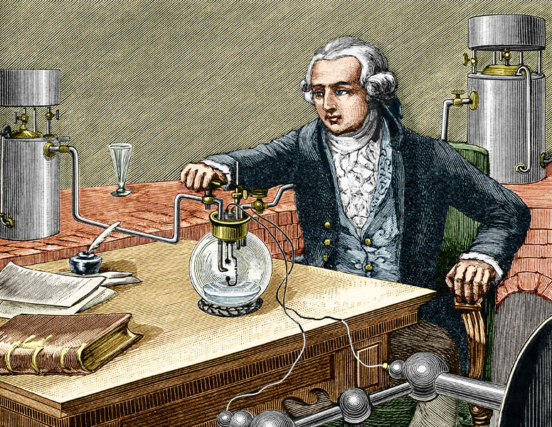  Na fotografiji je Antoine Laurent Lavoisier.