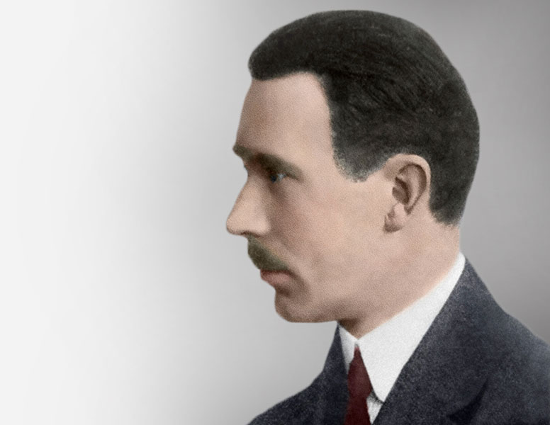 Na fotografiji jeJohannes Nicolaus Bronsted, danski kemičar.