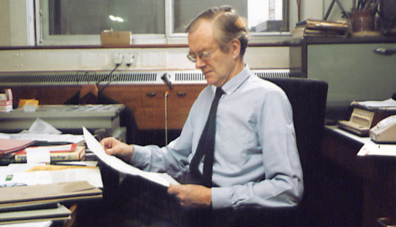 Na fotografiji je Maurice Wilkins.