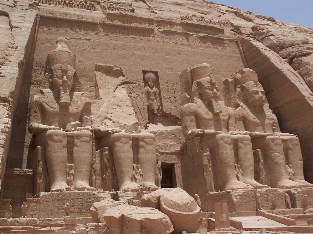 Pročelje Ramzesova hrama, Abu Simbel