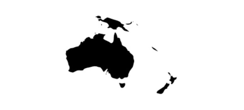 Obris Australije.