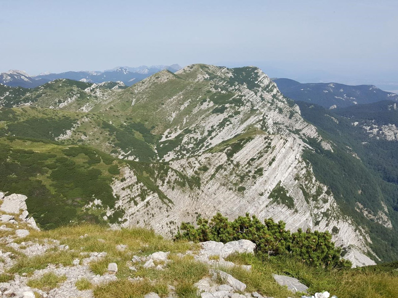 Vaganski vrh, najviši vrh Velebita. 