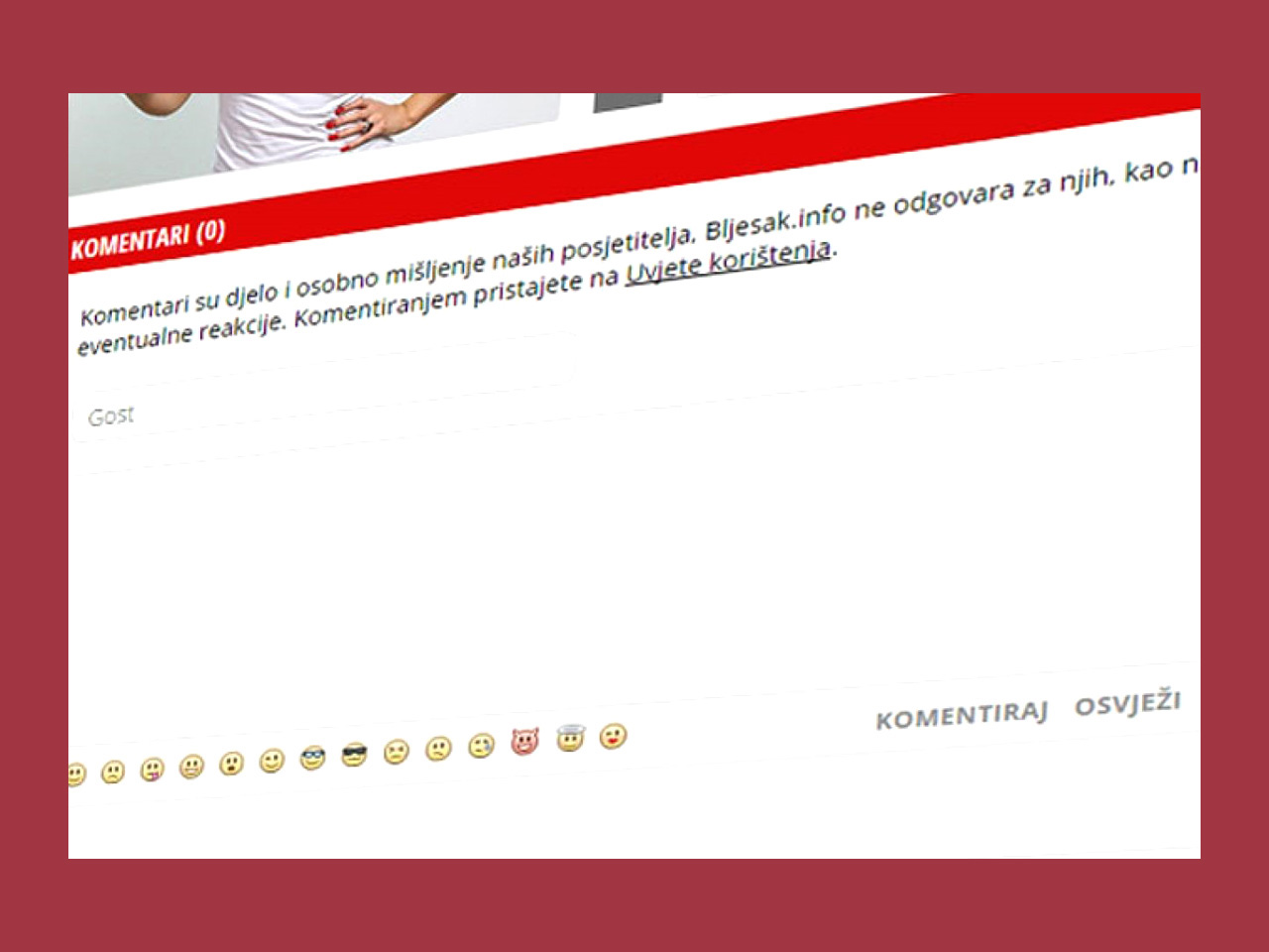 Mrežni portali nude nam mogućnost brzog i kratkog komentiranja na različite tekstove i objave.