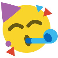 party emoticon