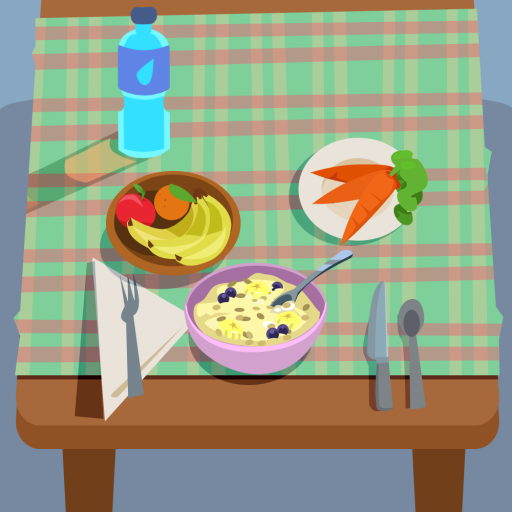 A healthy meal