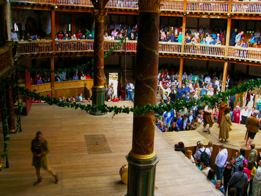 Globe Theatre stage