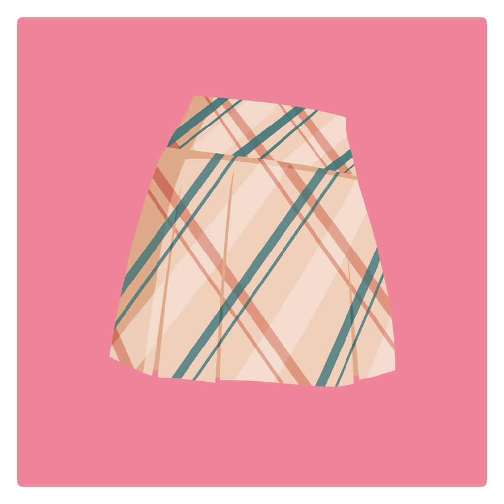 A mini skirt.