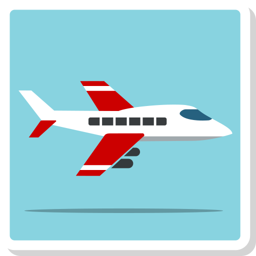 an airplane