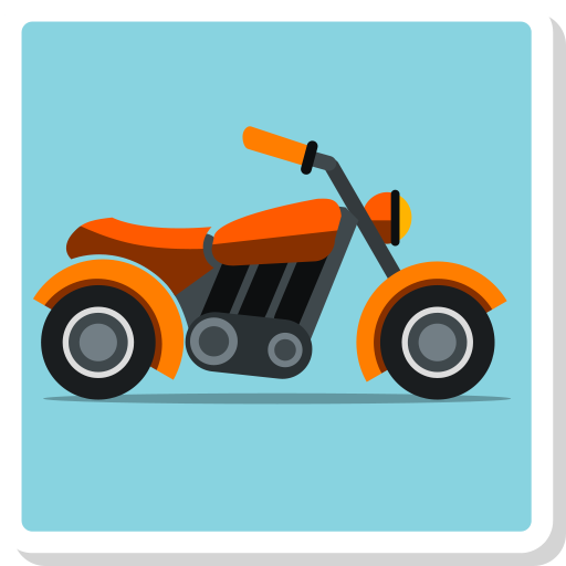 a motorbike