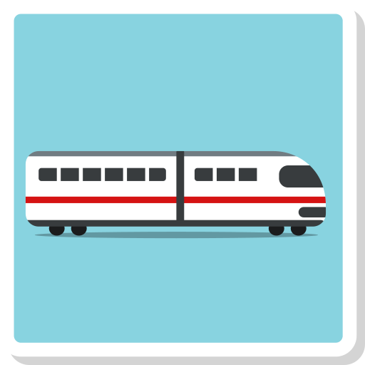 a train