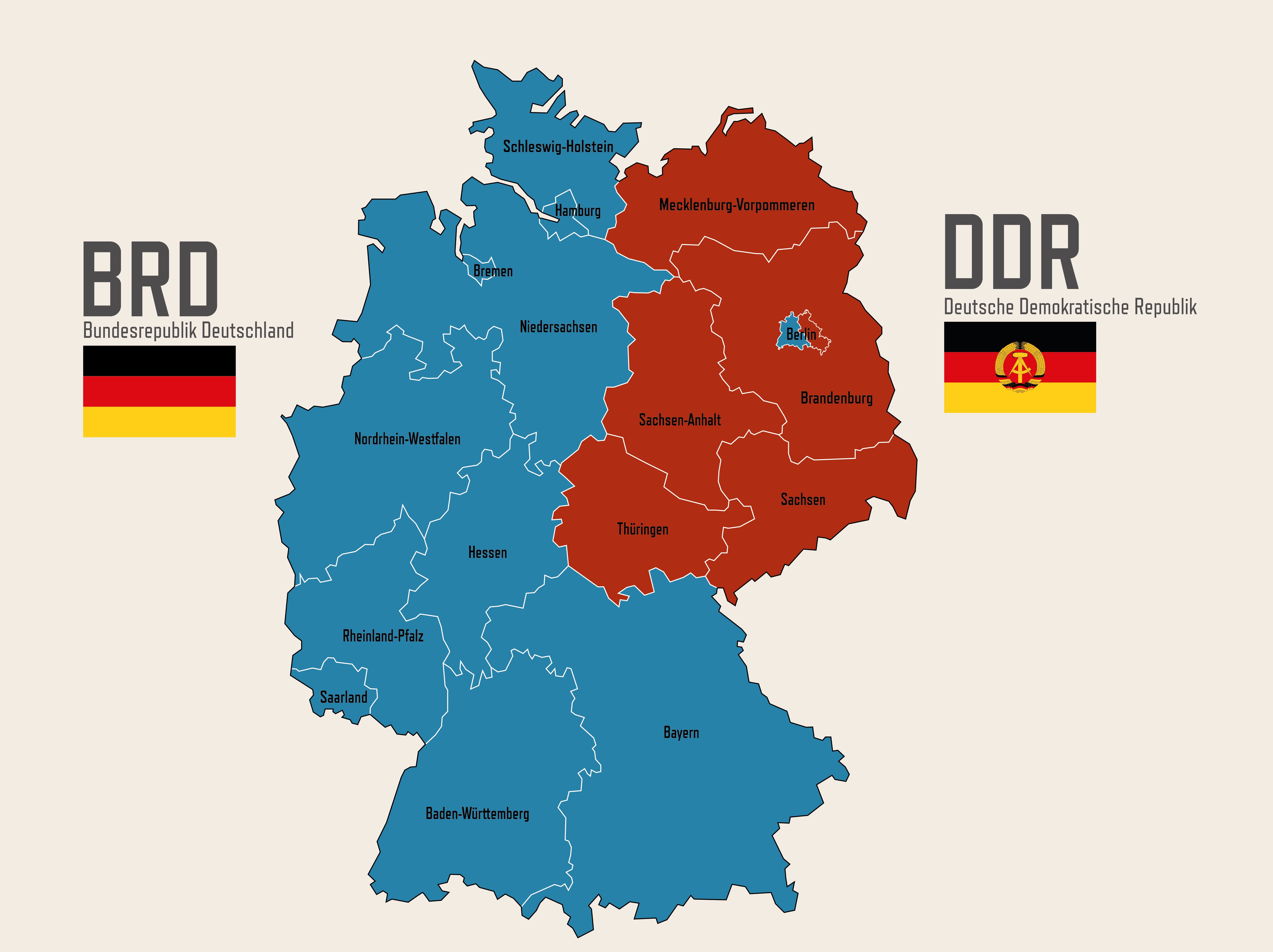 DDR und BRD