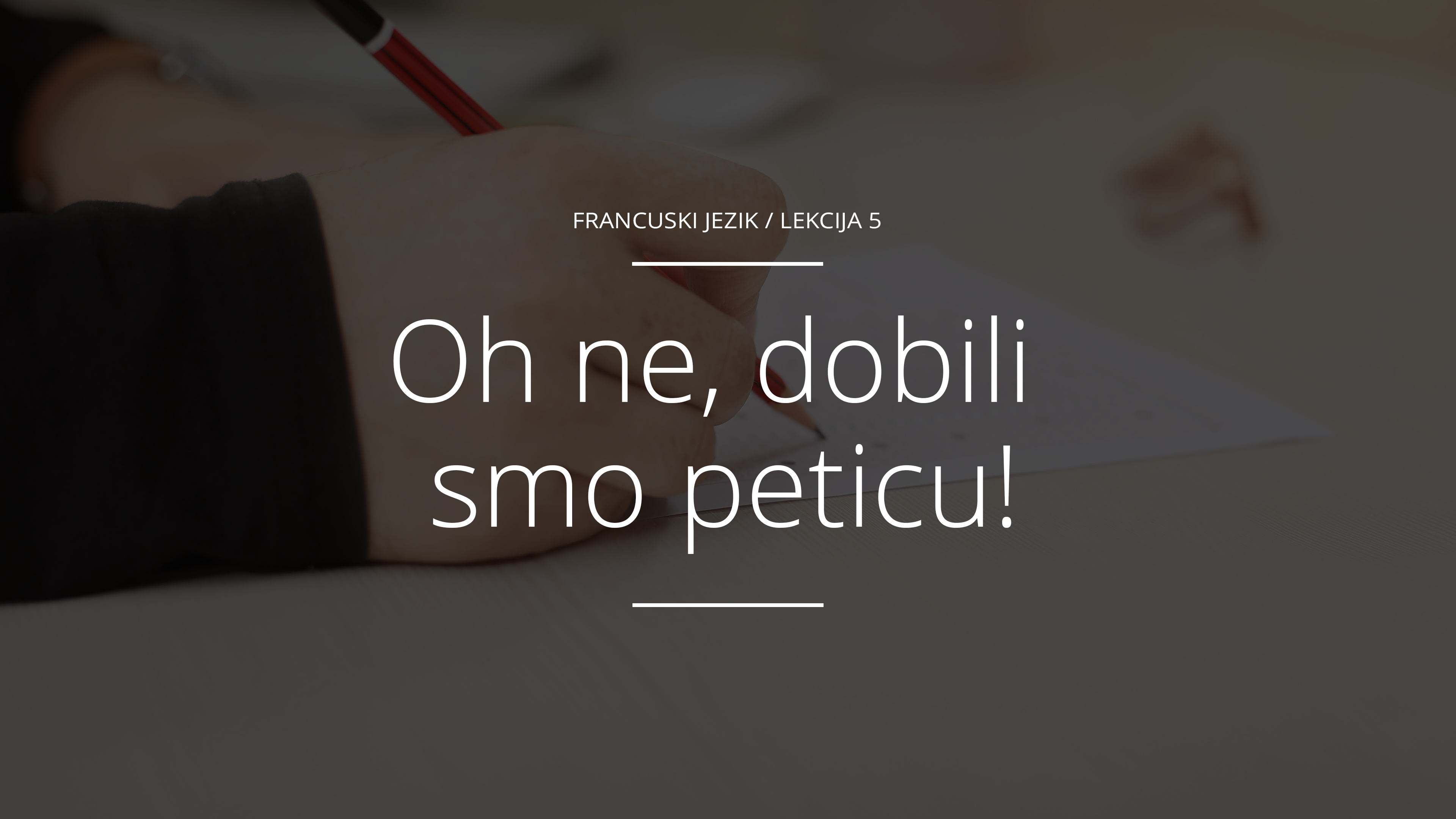 Oh ne, dobili smo peticu!