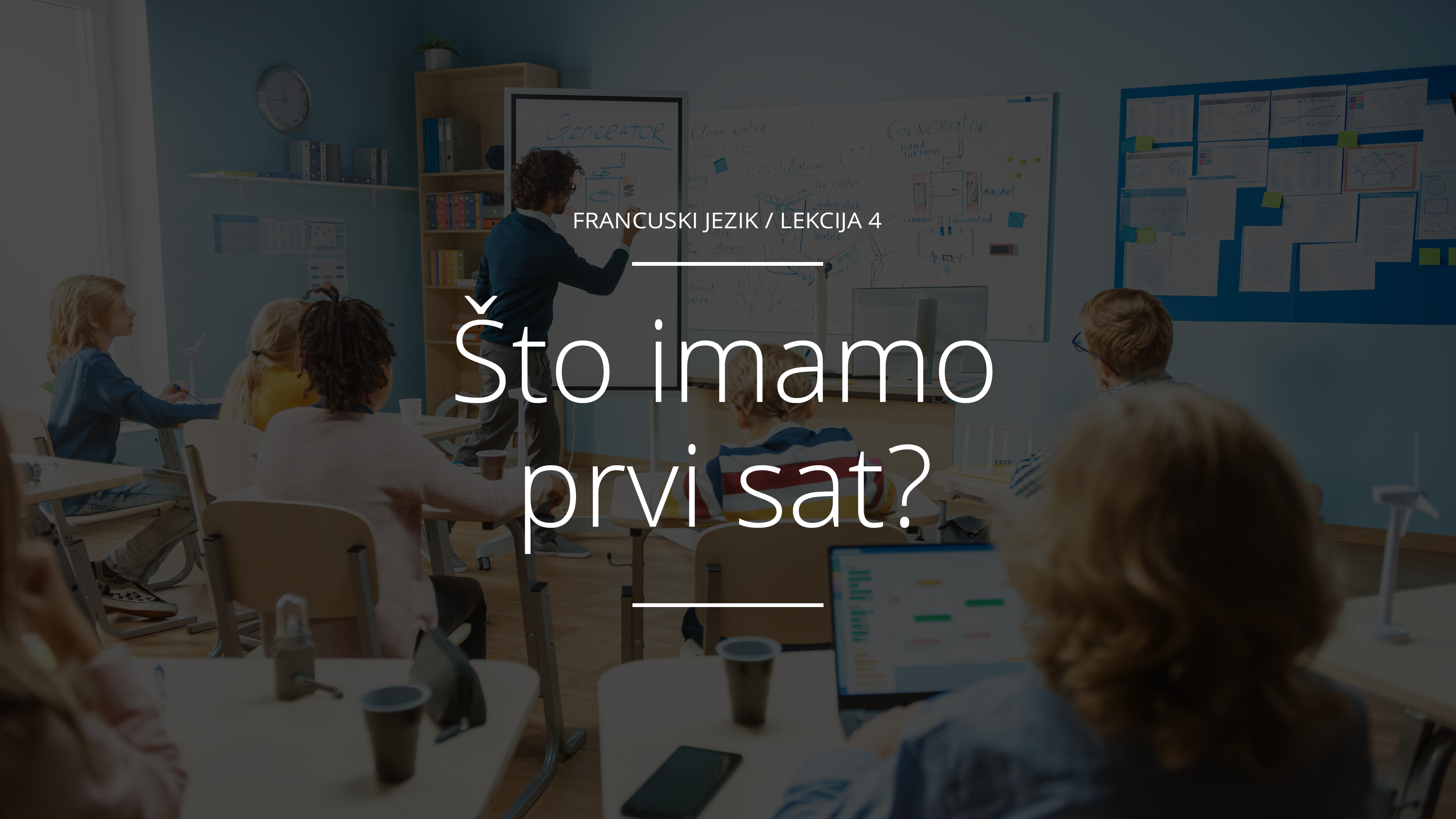 Što imamo prvi sat?