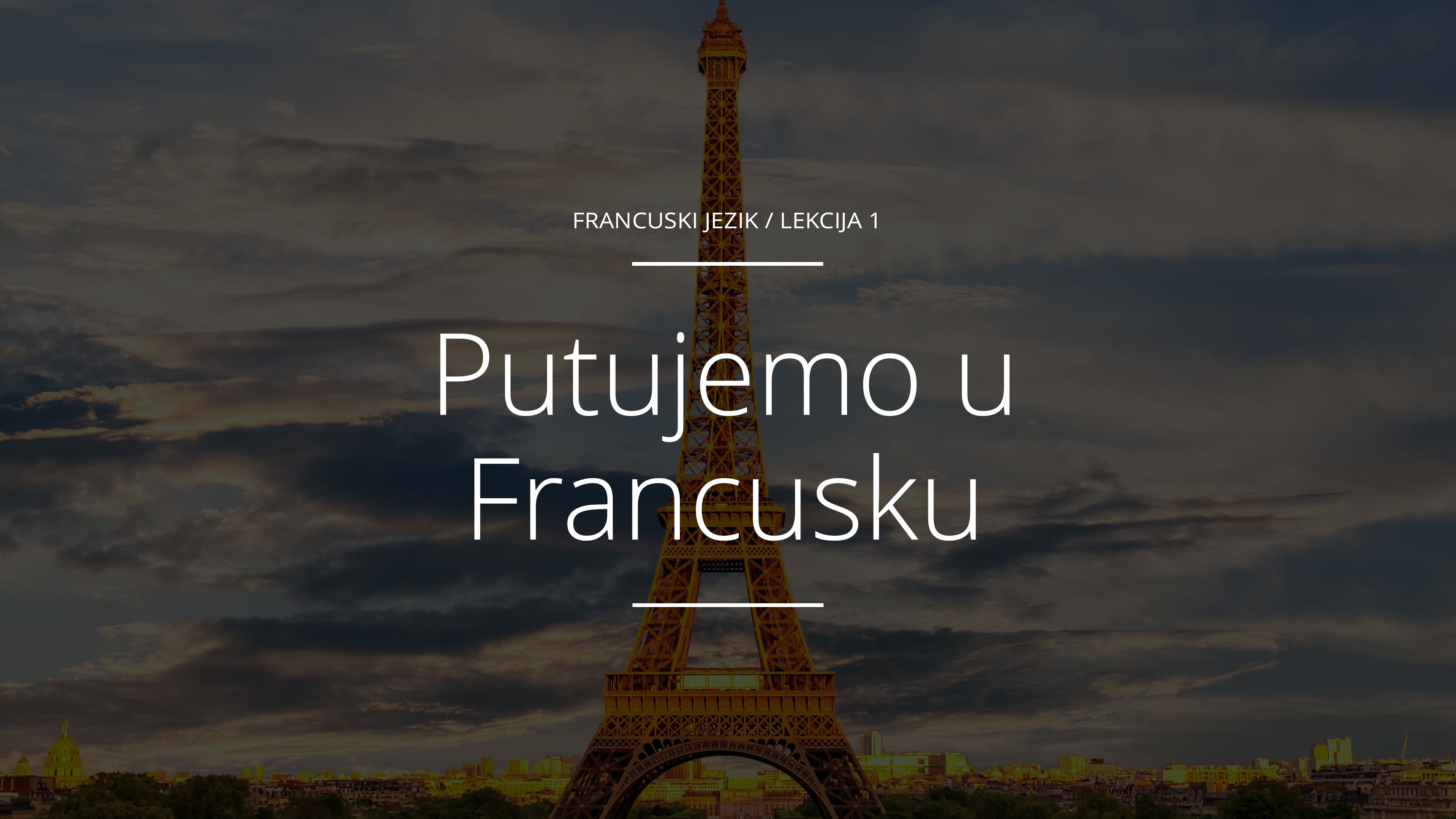 Putujemo u Francusku