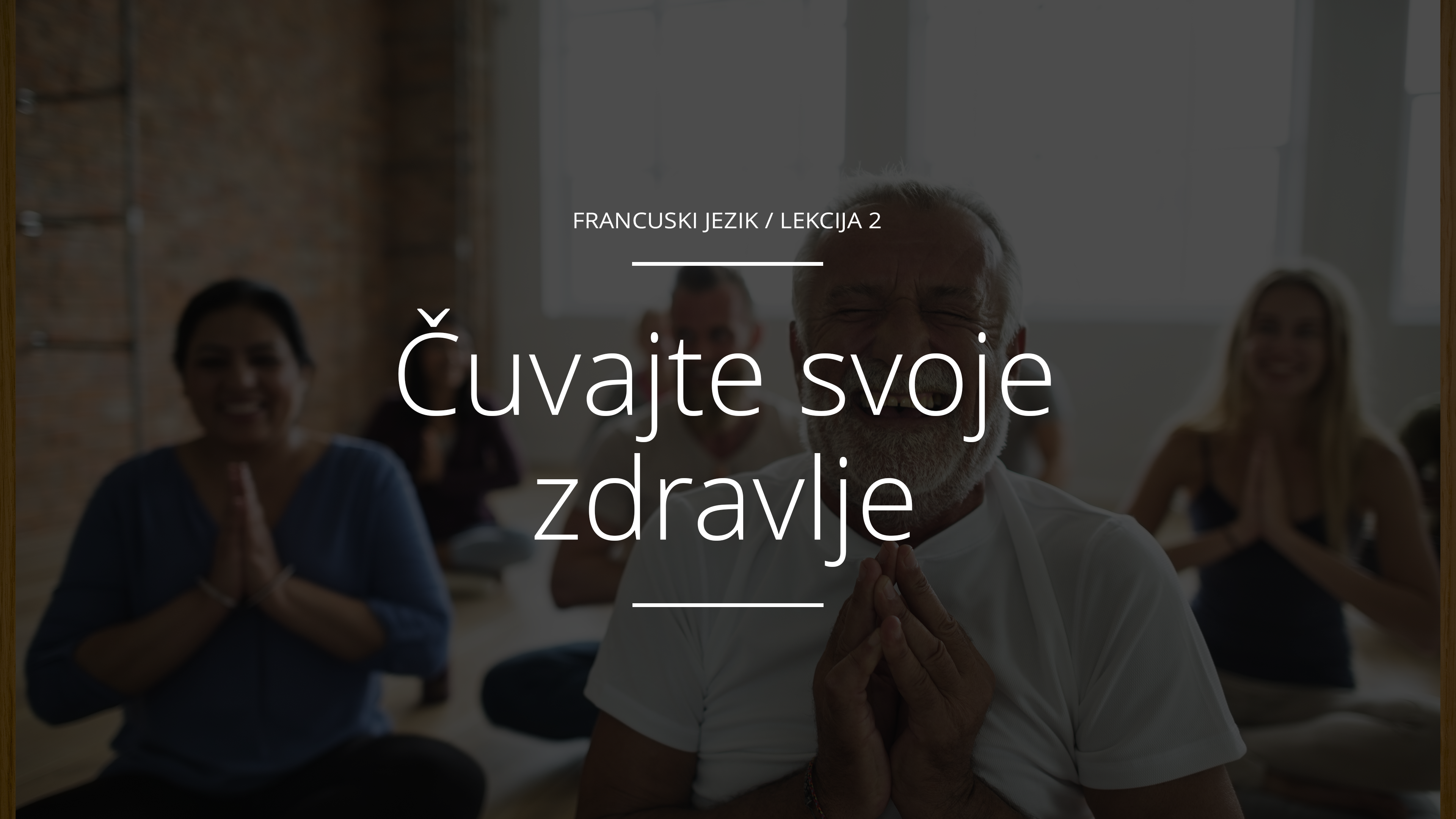 Čuvajte svoje zdravlje!