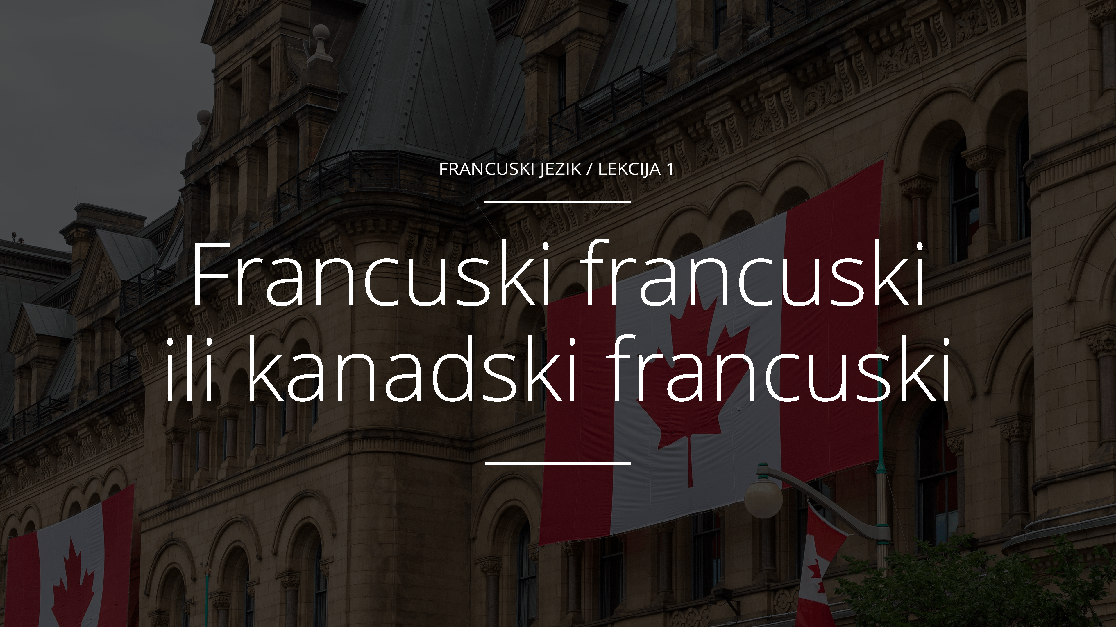 Francuski francuski ili kanadski francuski