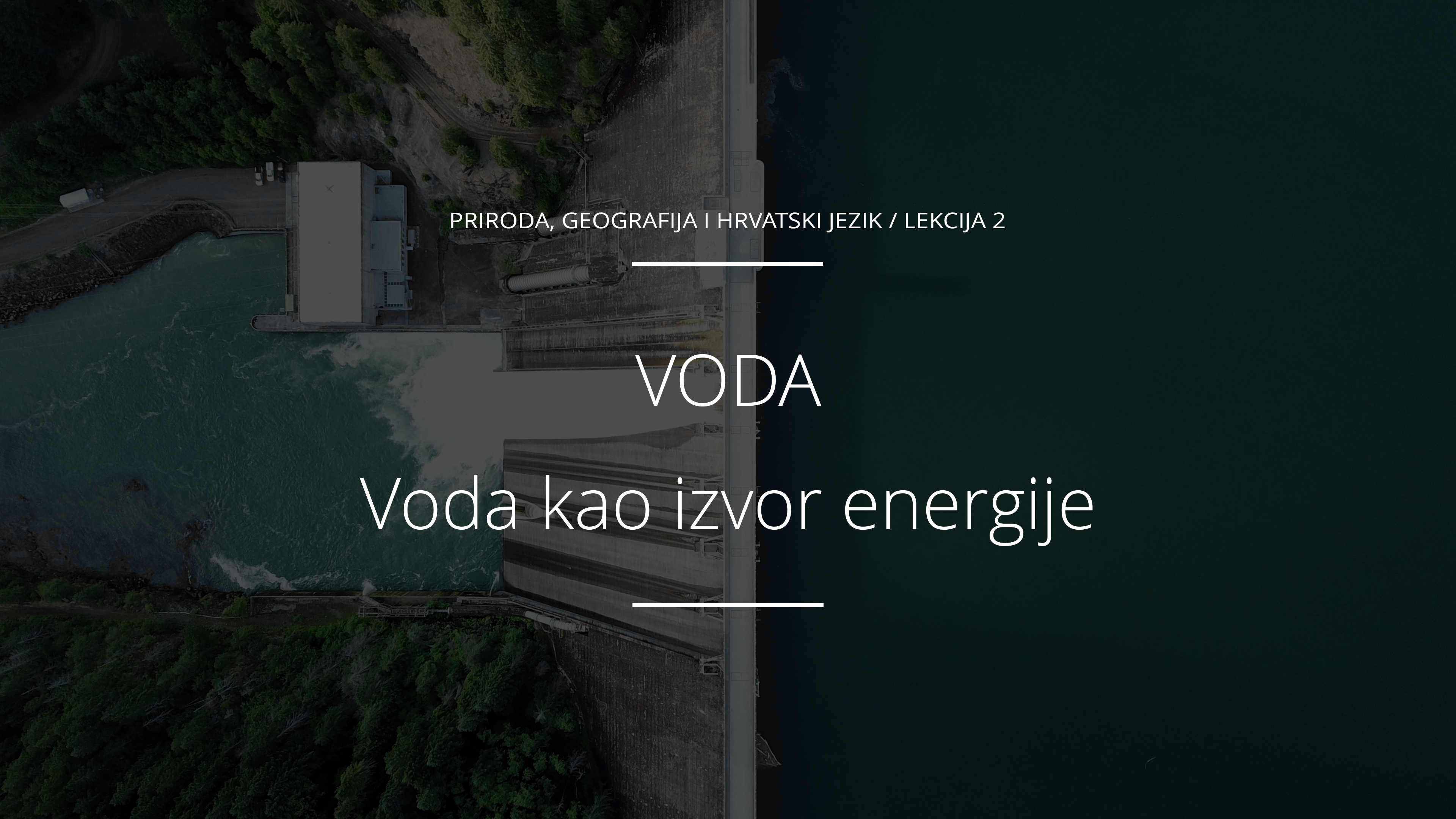 Voda kao izvor energije