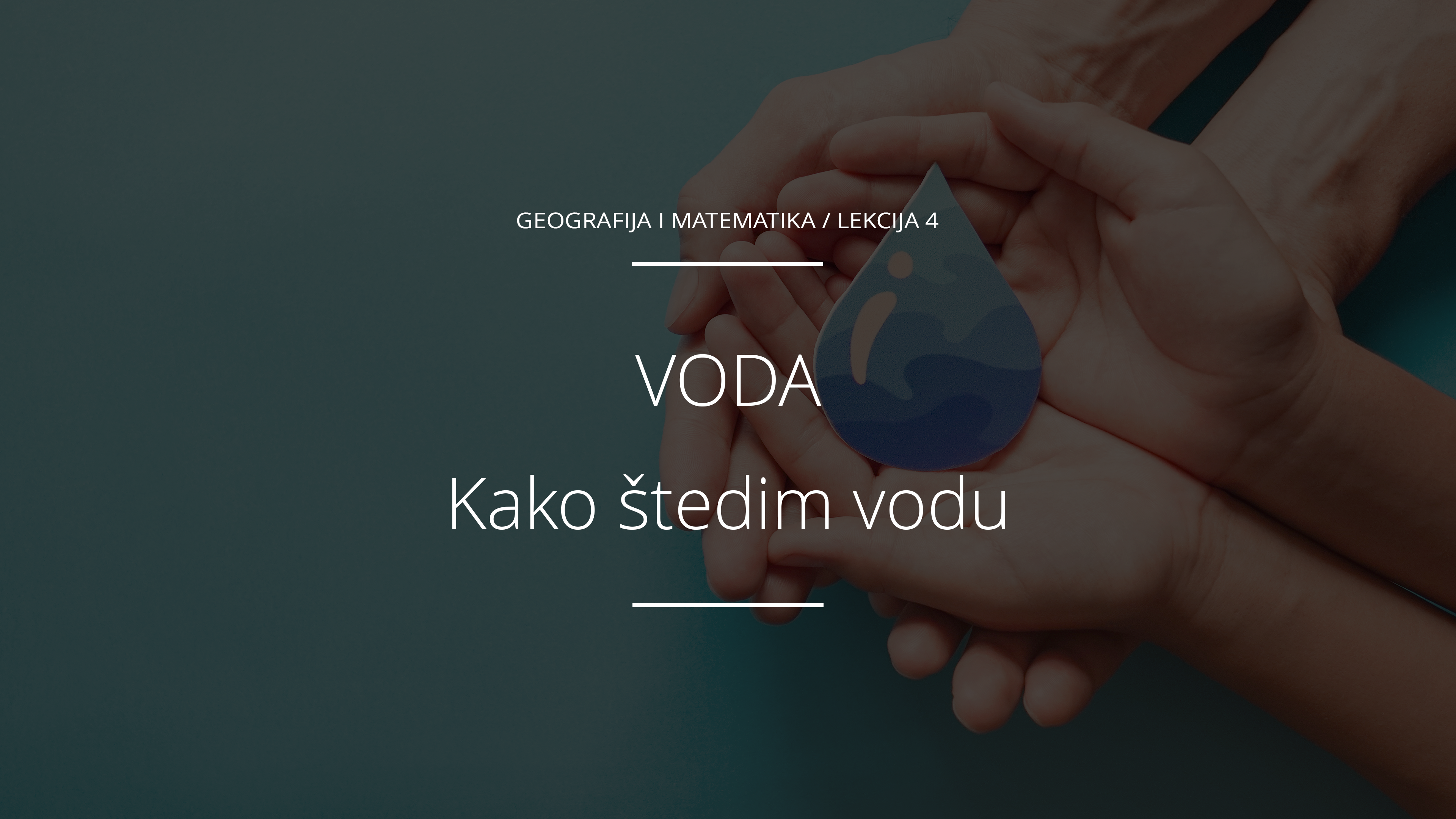 Kako štedim vodu