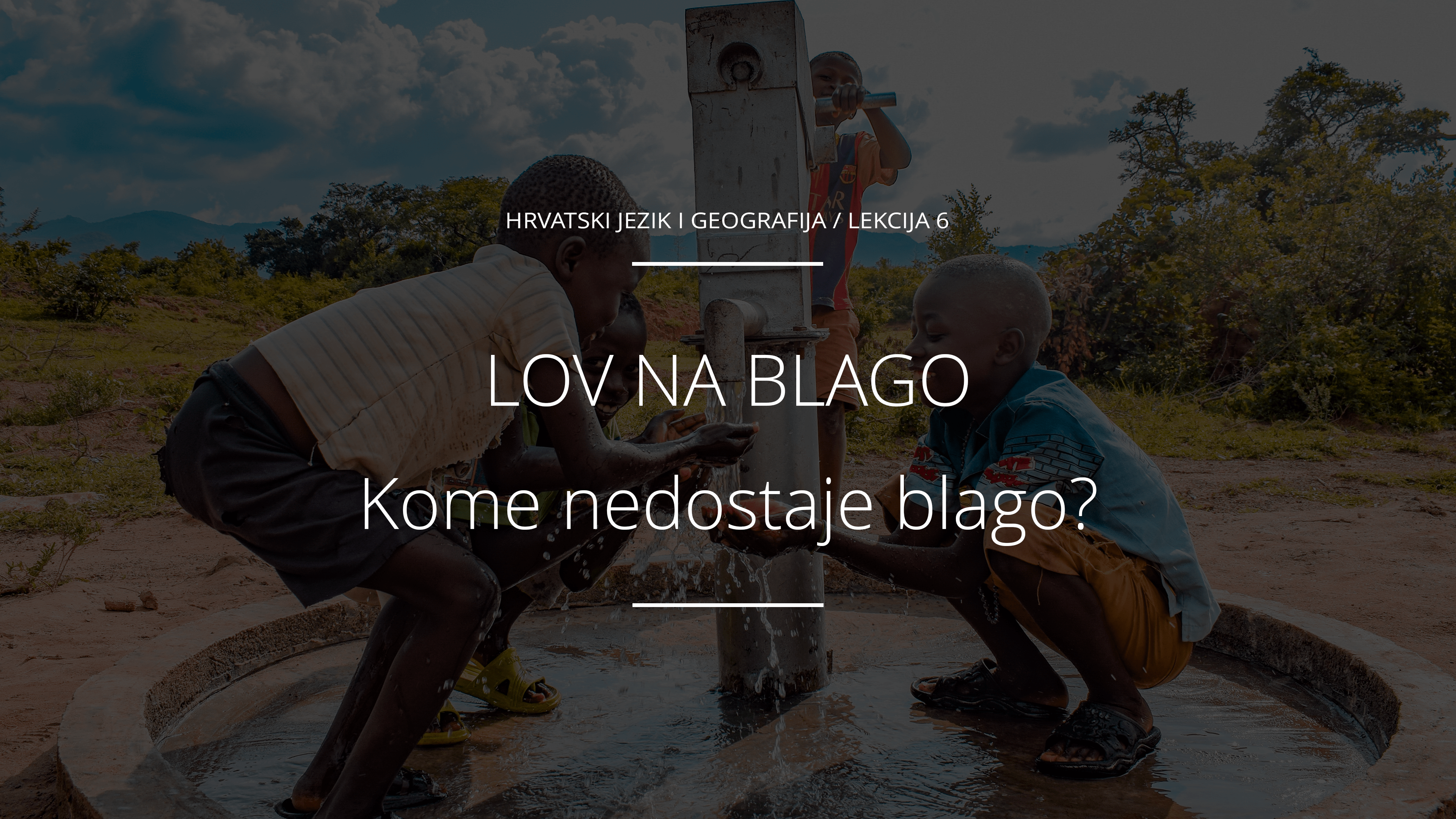 Kome nedostaje blago