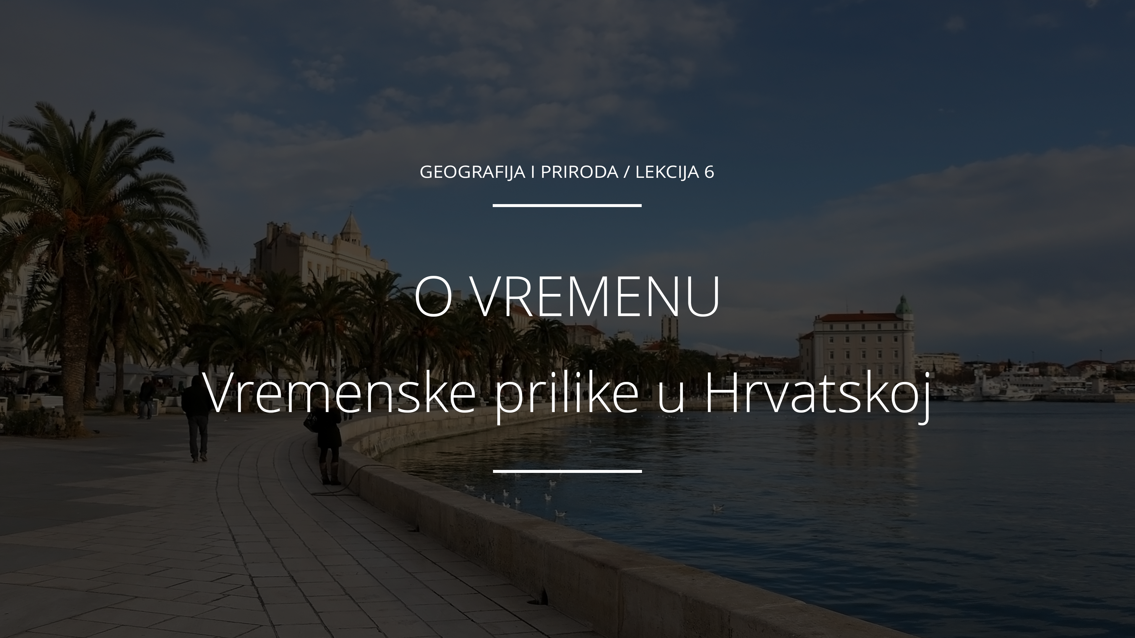 Vremenske prilike u Hrvatskoj