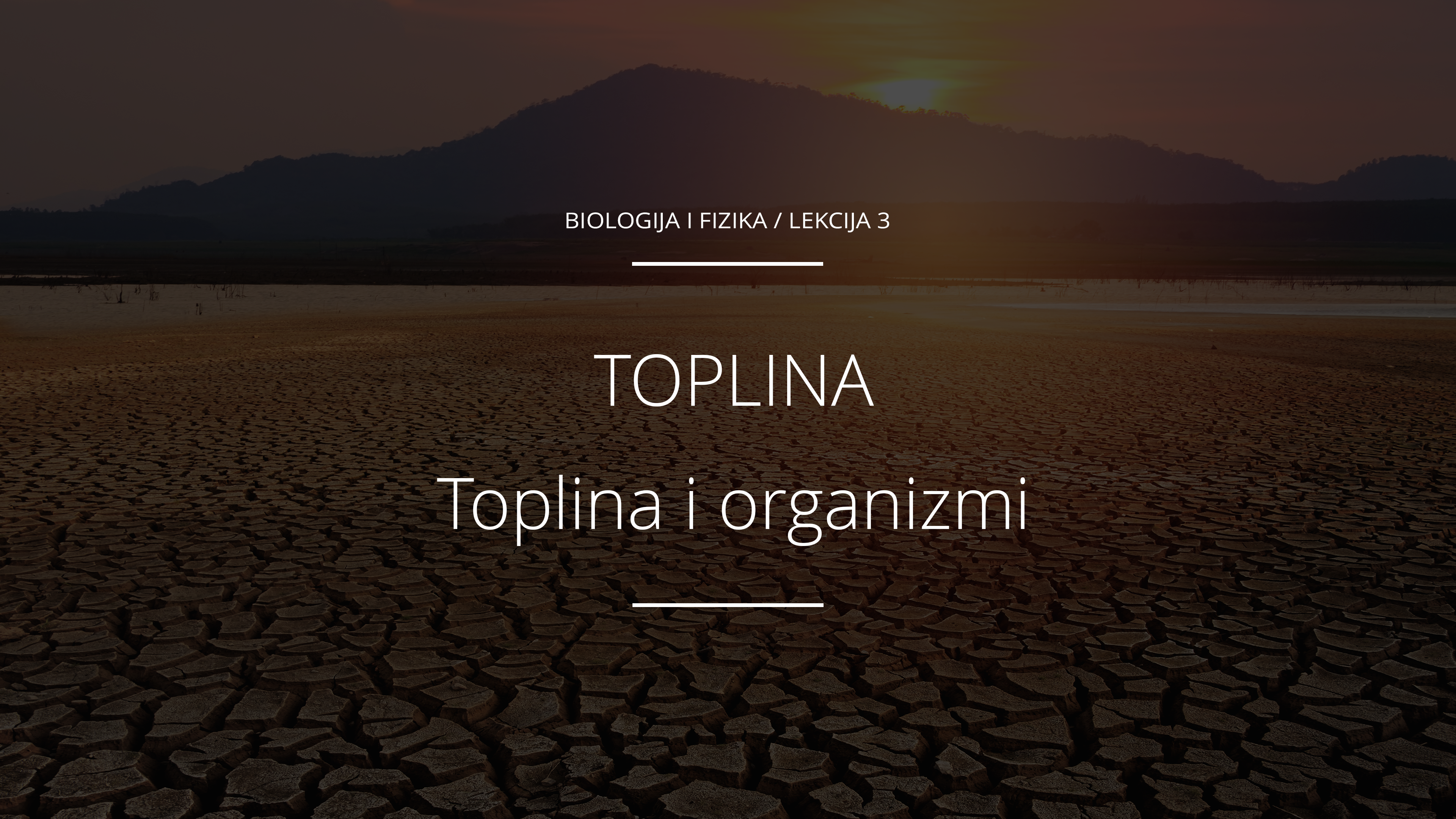 Toplina i organizmi