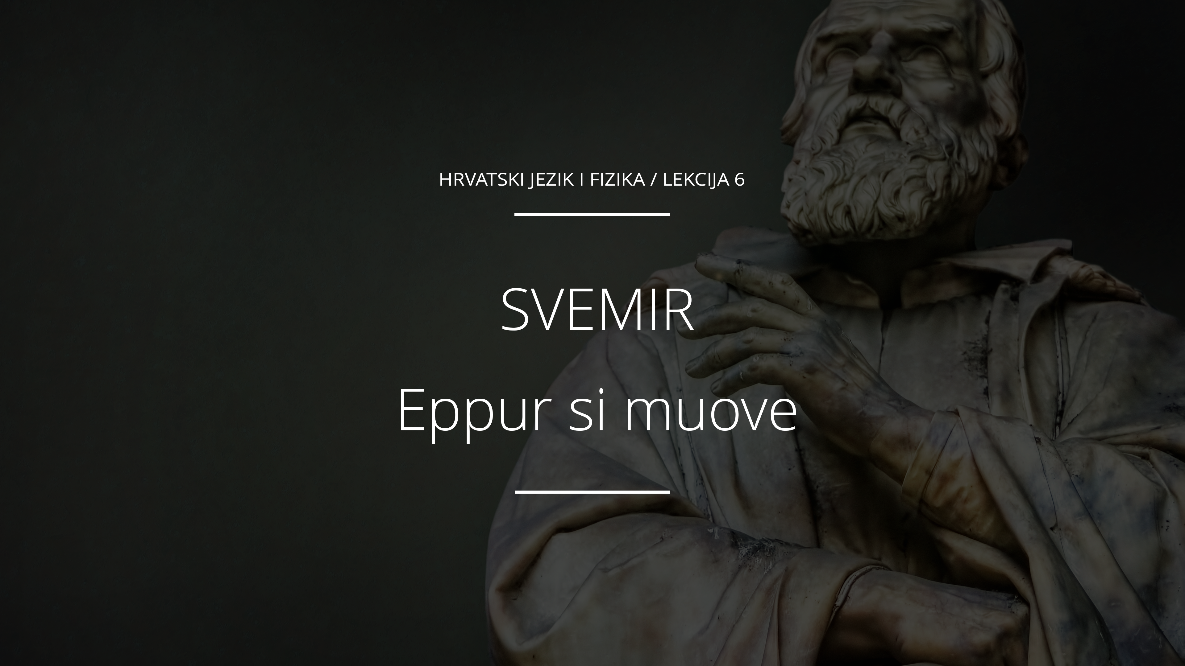 Eppur si muove