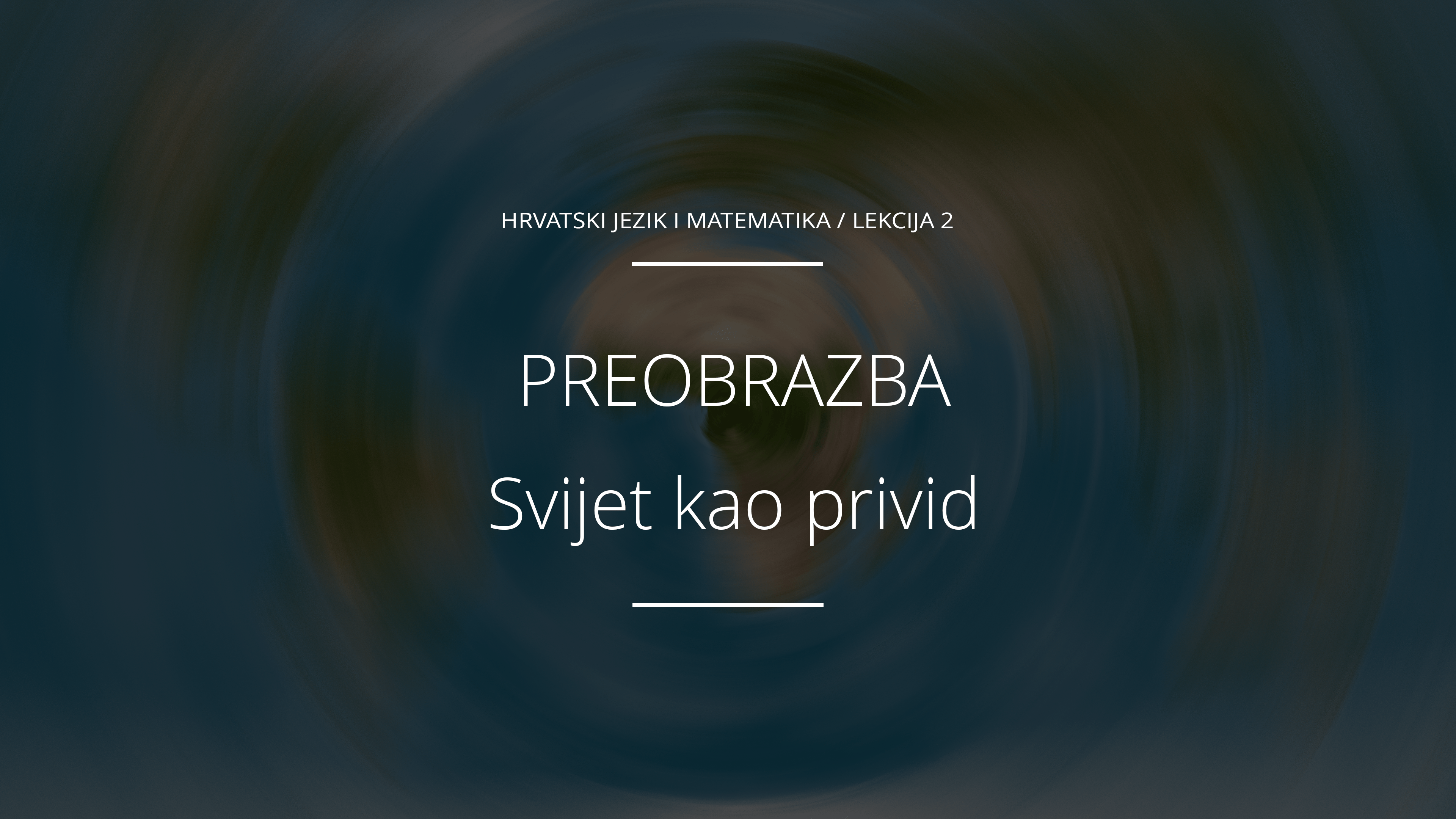 Svijet kao privid