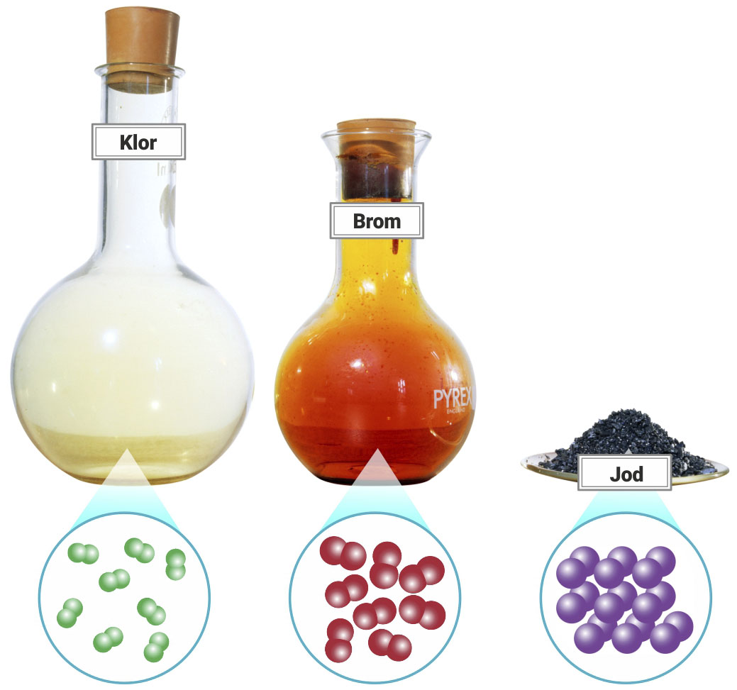 Uzorci halogenih elemenata