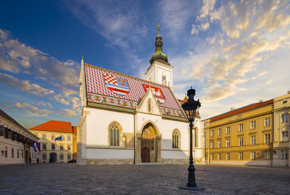 Slika Zagreba u Hrvatskoj.