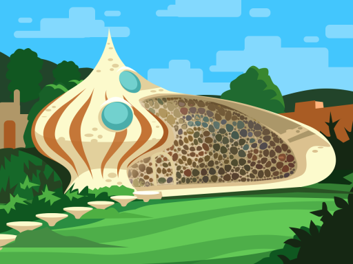 Seashell house