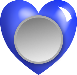 Blue heart