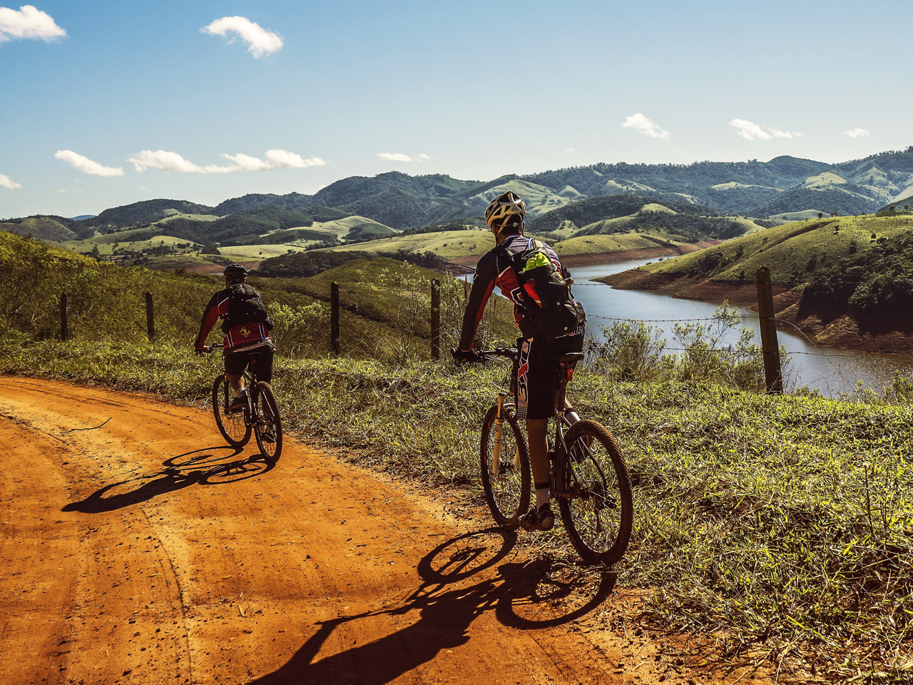 Mountain biking