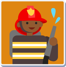 A firefighter