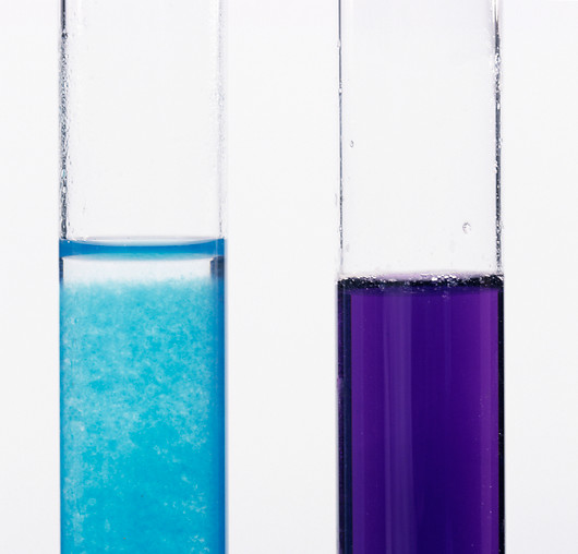 Pozitivan test na protein (biuret-reakcija)