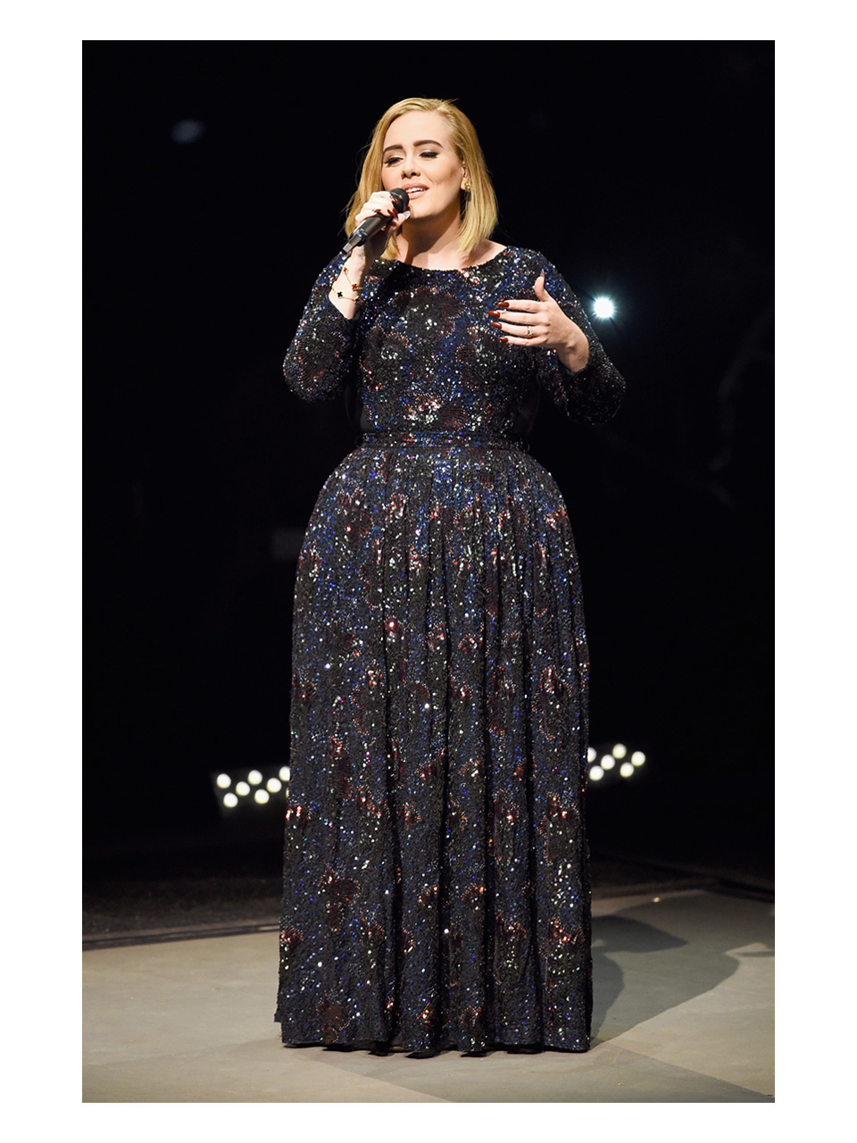 Britanska pjevačica Adele tijekom koncerta.