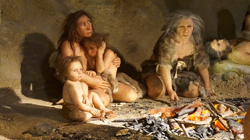 Scena iz Muzeja krapinskih neandertalaca